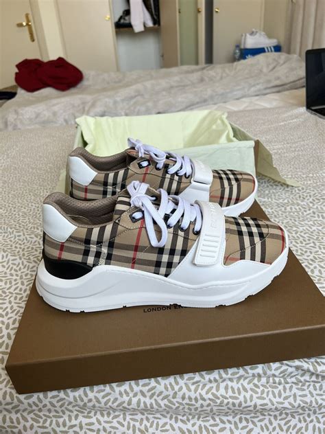 burberry skate sneakers|Burberry sneakers men price.